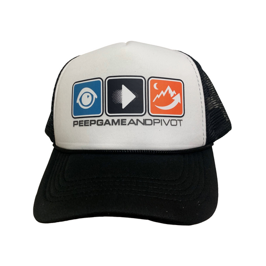 Peep Game x Pivot Collab Trucker
